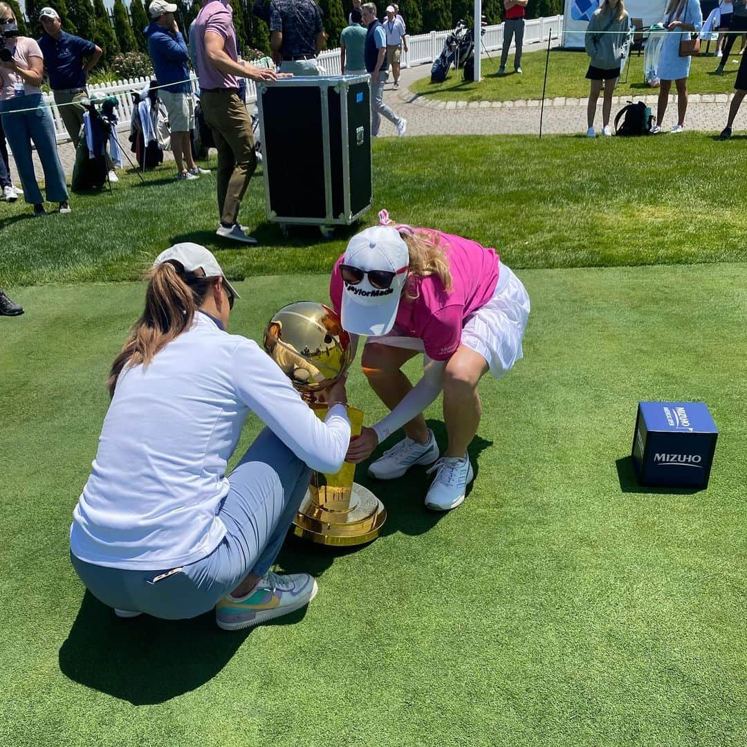 ポーラ・クリーマーさんのインスタグラム写真 - (ポーラ・クリーマーInstagram)「Well done @michellewiewest @mizuholpga on your first event! Looking forward to coming back to @libertynationalgc next year! #thanksforhelpingme 😂」6月5日 19時58分 - paulacreamer1