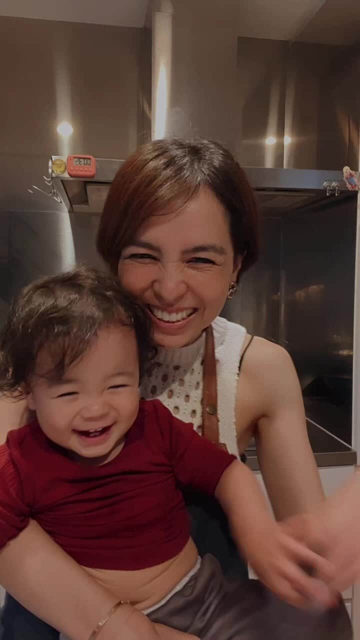 鈴木サチのインスタグラム：「久しぶりのおサチキッチン。 ありがとうございました😊」