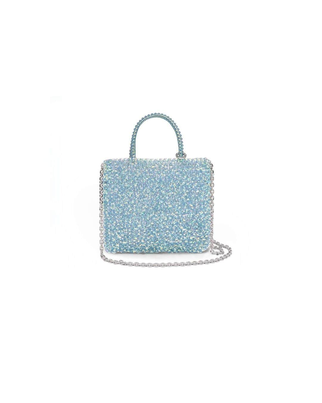 ANTEPRIMAさんのインスタグラム写真 - (ANTEPRIMAInstagram)「Enchanting Hope.  Hope, lead me to the happiest future. Stella, brighten my life with fascinating sparkles.  Shop the WIREBAG in Stella hues now.  #STELLA #SpringSummer2023 #SS23 #ANTEPRIMA #WIREBAG #SummerBag #BeachBag #PoolBag #WaterResistenceBag #Miniature #MicroBag #MiniBag #CraftBag #CrochetBag #Handcraft #KnitBag #WorkBag #ItalianDesign #Craftmanship #アンテプリマ #Tanabata #七夕 #彦星 #織姫 #牛郎 #織女」6月5日 19時57分 - anteprimaofficial