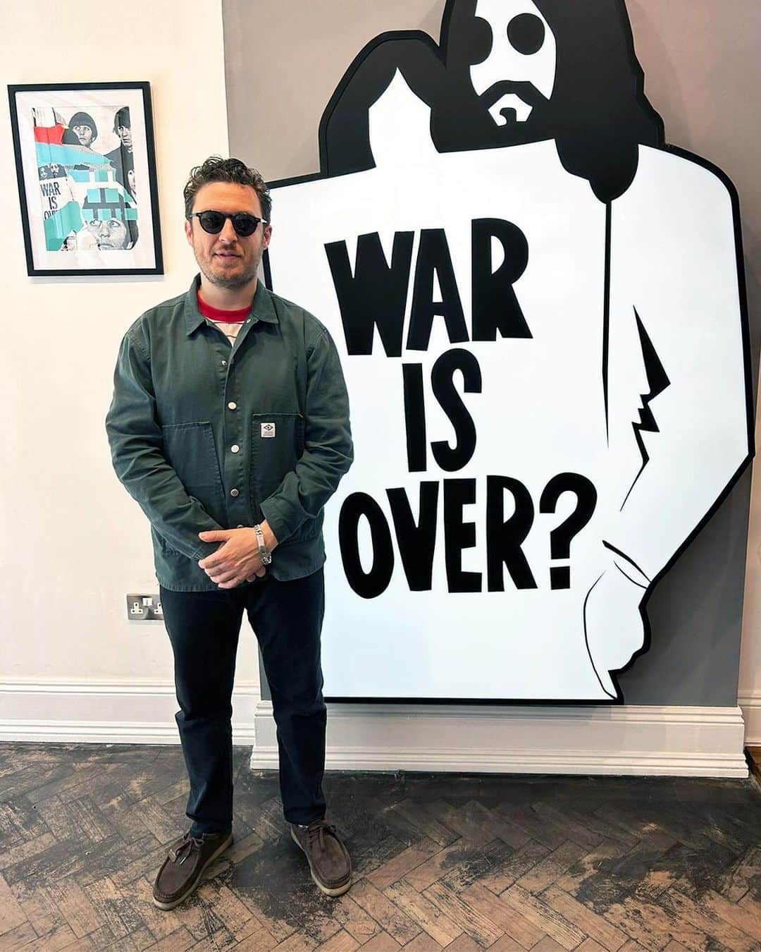 プリティグリーンさんのインスタグラム写真 - (プリティグリーンInstagram)「Seen in store. Matt Helders @mattandsteve @arcticmonkeys ahead of their weekend shows at Old Trafford. #prettygreen #acrticmonkeys #prettygreenmcr」6月5日 20時00分 - prettygreenltd