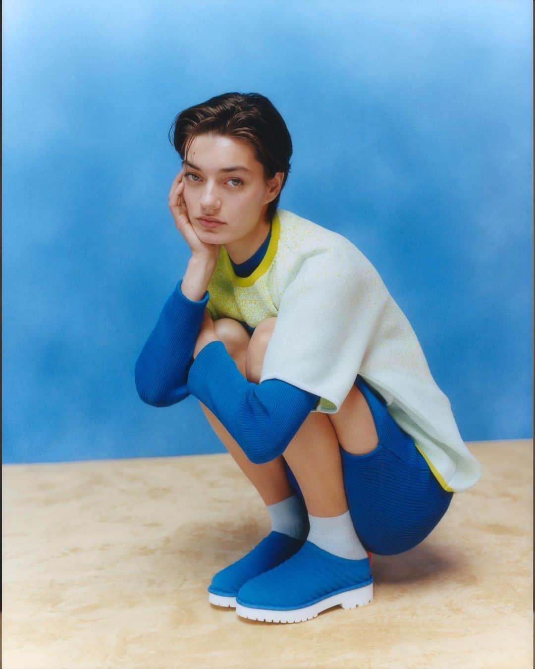 ティンバーランドさんのインスタグラム写真 - (ティンバーランドInstagram)「@suzanne.oudehengel introduces knit materials on the iconic silhouette of the Original Timberland®️ Boot 🧶  The Timberland x Suzanne Oude Hengel Future73 collection arrives tomorrow.   #Future73 #Timberland50  #BuiltForTheBold」6月6日 7時00分 - timberland