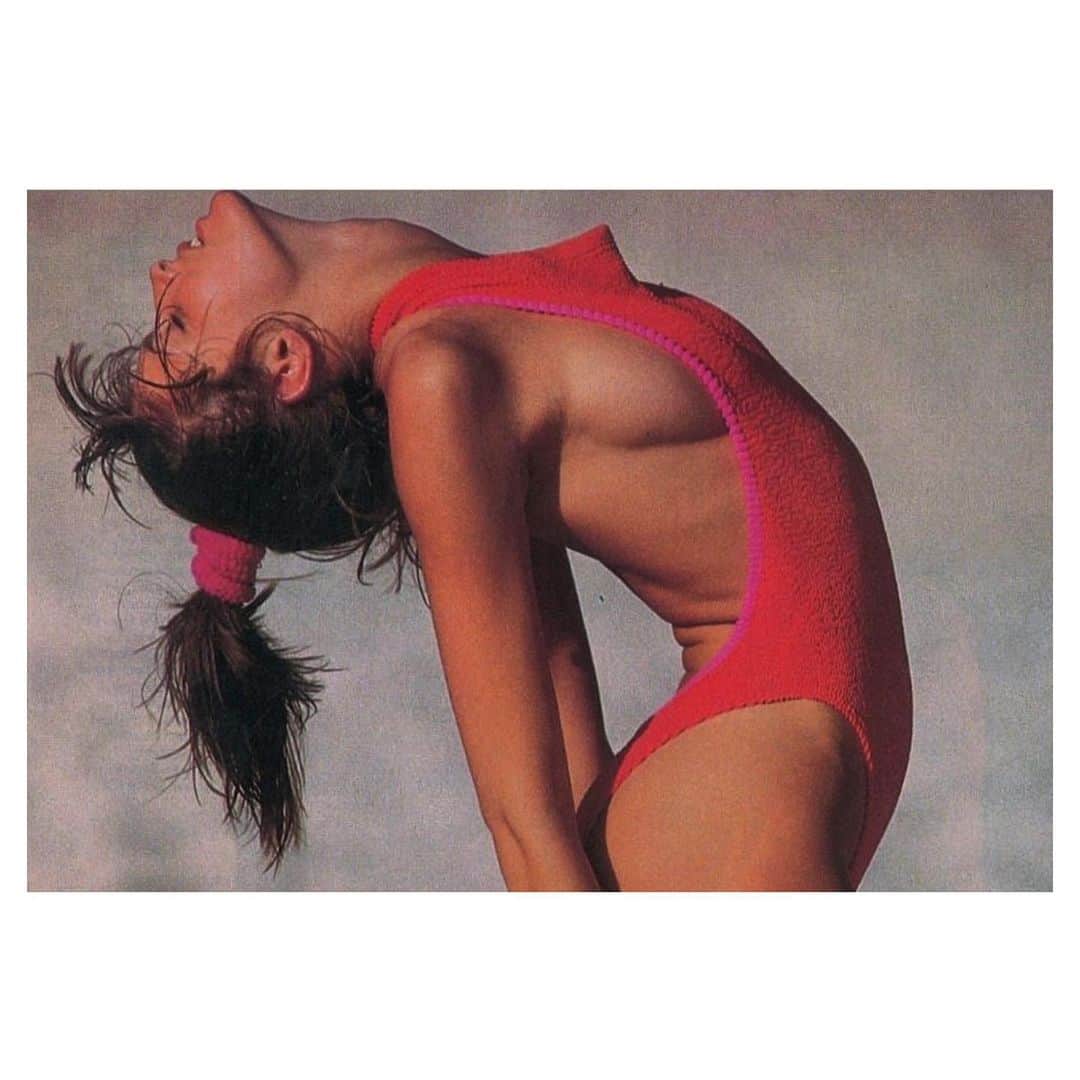 ローラ・ベイリーさんのインスタグラム写真 - (ローラ・ベイリーInstagram)「Stephanie Seymour ✨  ‘Summer when it sizzles’  Hans Feurer | Mademoiselle  1986」6月5日 21時55分 - laurabaileylondon
