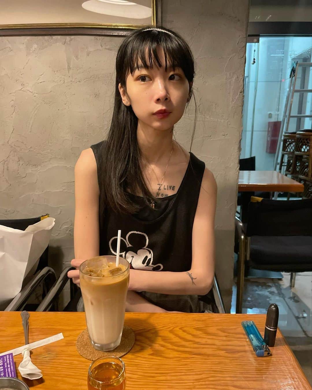 老月ミカのインスタグラム：「趣味と仕事🍝🥞☕️🍪🤰🏻」