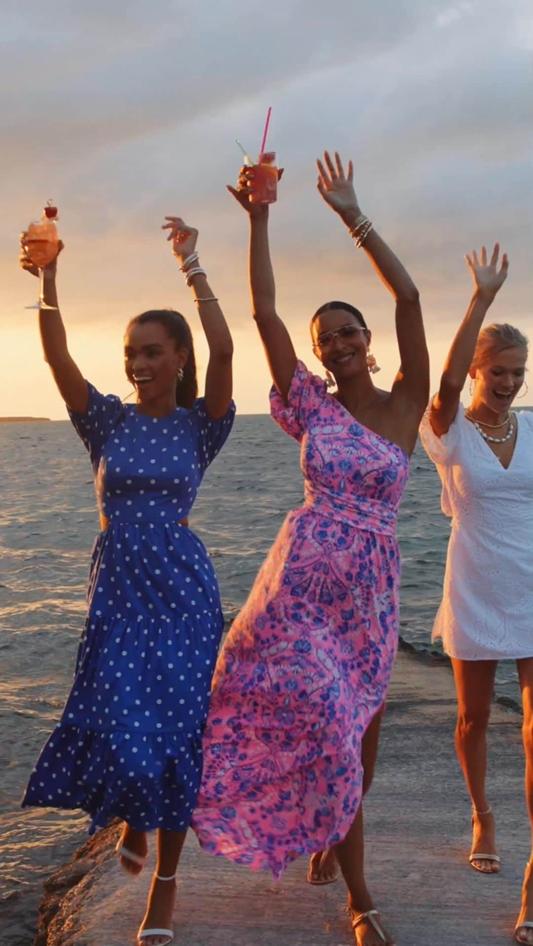 ベン・ワッツのインスタグラム：「Back wiv @lillypulitzer team ….. summer energy 🎥 @eriknswain #summer #benwatts #motion #goodvibes」