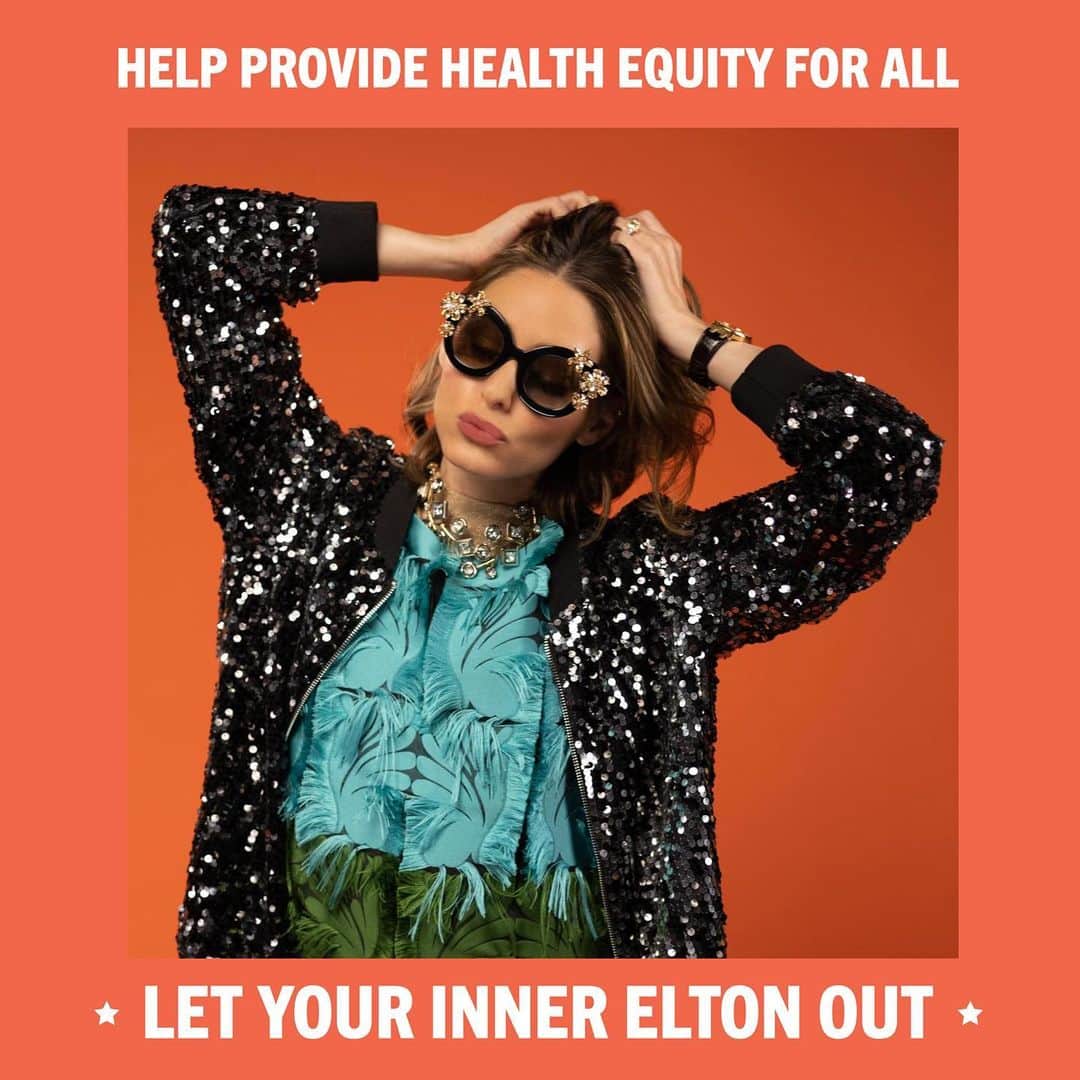 オリヴィア・パレルモさんのインスタグラム写真 - (オリヴィア・パレルモInstagram)「No matter who you are or who you love, everyone deserves to live free from fear and stigma and with equal access to healthcare 🏳️‍🌈🏥 Together, we can make that world a reality!!! Im proud to support the Elton John AIDS Foundation by sharing my #InnerElton and encourage you to do the same 😎🪩🕺🏼 @ejaf」6月6日 0時03分 - oliviapalermo