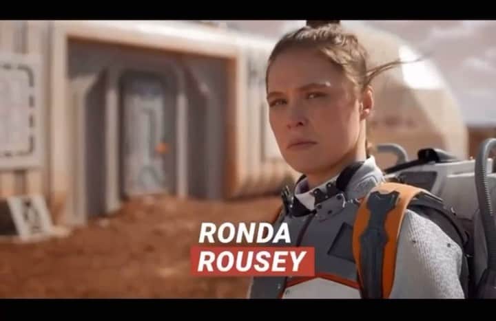 ロンダ・ラウジーのインスタグラム：「TODAY IS THE DAY We all go to MARS!   #StarsOnMars, a brand-new competition series, is coming to @foxtv June 5 - tonight!! Next night on @hulu if you’re too busy watching me kick ass on #RAW tonight 😉」