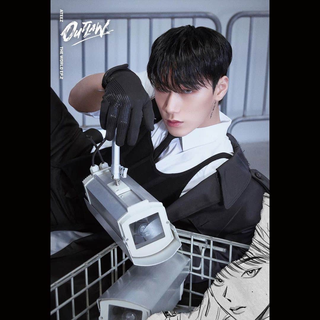 ATEEZさんのインスタグラム写真 - (ATEEZInstagram)「[📷] ATEEZ(에이티즈) THE WORLD EP.2 : OUTLAW Concept Photo 2 '산(SAN)' ⠀ 2023. 06. 16 1PM RELEASE ⠀ #OUTLAW #BOUNCY #ATEEZ #에이티즈 #SAN #산」6月6日 0時00分 - ateez_official_