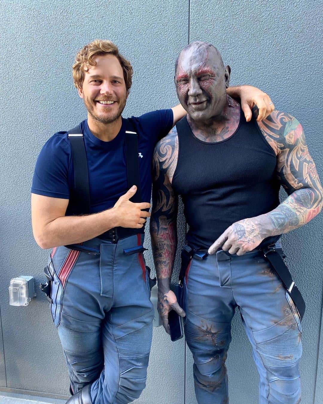 クリス・プラットのインスタグラム：「Second best friend. If you know… YOU KNOW #GOTGVol3」