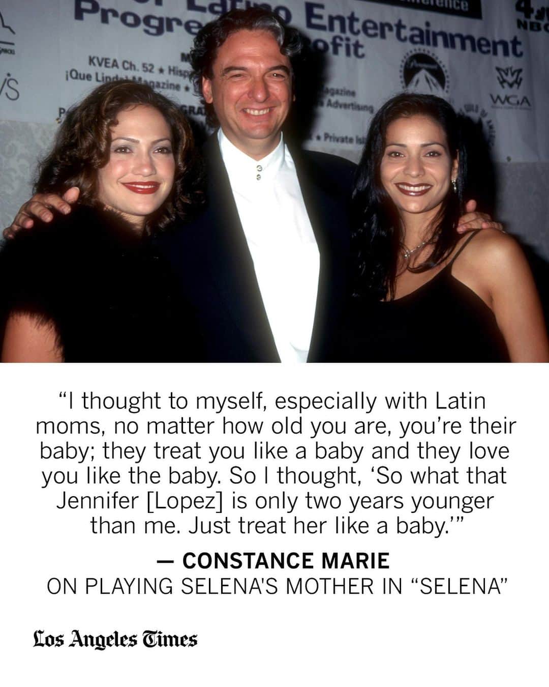 コンスタンス・マリーさんのインスタグラム写真 - (コンスタンス・マリーInstagram)「If you didn’t already know Constance Marie from her role as the mother of late Tejano icon Selena Quintanilla-Pérez in the modern classic biopic “Selena,” you may have discovered her later as Angie Lopez, the supporting and level-headed wife and mother in the long-running ABC sitcom “The George Lopez Show.”  With a career spanning nearly four decades, Marie has remained a steady presence on film and TV, with roles in “Santa Barbara,” “American Family,” and “Mi Familia,” and in more recent fare like “Animal Kingdom,” “Lopez vs. Lopez” and “How I Met Your Father.” But it’s her turns as a mother that have left a lasting mark.  So the role of Beatriz Diaz in Prime Video’s “With Love” — in which her character struggles with her kids leaving the nest and her marriage falling into a rut, triggering a rediscovery of self — felt like a natural evolution to her matriarch oeuvre. The romantic comedy, from executive producer @gloriakellett , returned for its second season on June 2.  For someone who was plucked from obscurity to valiantly dance alongside David Bowie on his Glass Spider Tour in the late ‘80s, @goconstance is self-effacing and reflective while speaking on a video call from her home in Los Angeles. She discussed her roots in the city, why she couldn’t finish Netflix’s “Selena: The Series,” and the fear of taking on a sex scene in her 50s. The interview has been edited for length and clarity.  Read more at the link in our bio.  🖊️ @villarrealy  📸 @ccole_photo ; Colleen E. Hayes / Prime Video; Albert L. Ortega / WireImage / Getty  #withlove #selena @withloveonprime」6月6日 7時07分 - goconstance