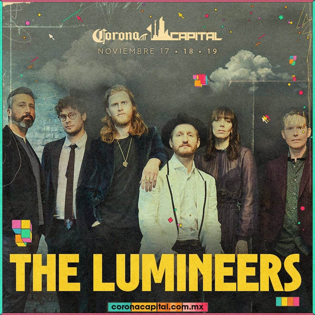 The Lumineersのインスタグラム：「November 19th can’t come soon enough! We’re super excited to play @coronacapital in Mexico 🤘 Link in bio」