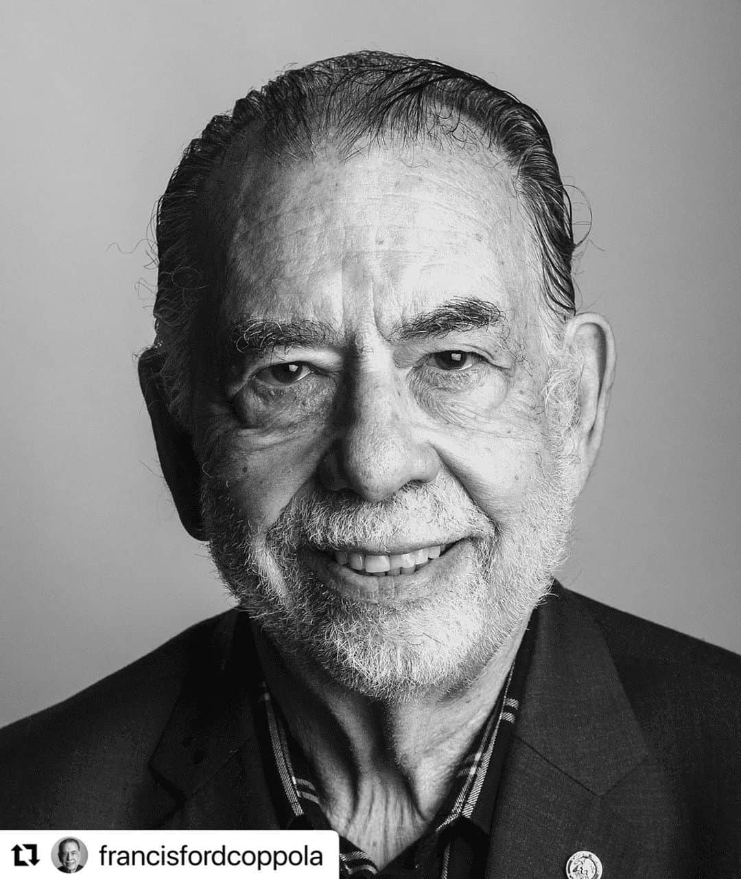 アレック・ボールドウィンのインスタグラム：「The one and only (and by that I mean ONE and ONLY)  @francisfordcoppola has joined Instagram.  Follow the great FFC and learn more about his next project @megalopolisfilm   A new Coppola film is coming. Can’t wait.」