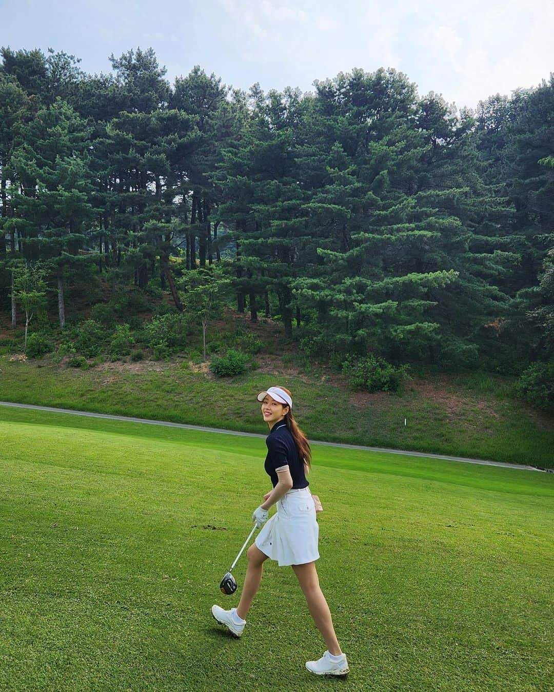 パク・ハナのインスタグラム：「⛳️」