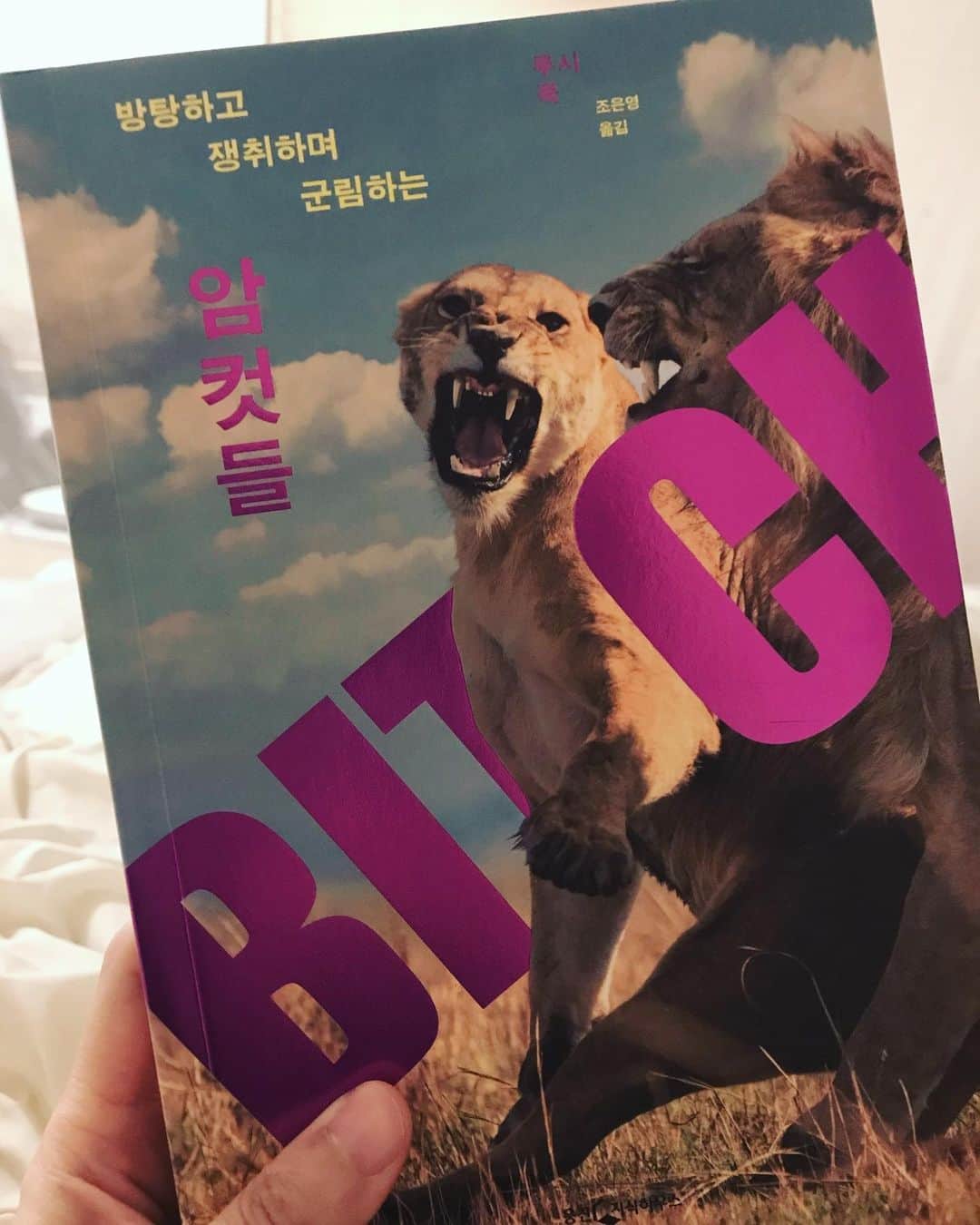 ソン・スヒョンのインスタグラム：「생명 정말 다채롭다. 분명 까만 활자 뿐인데 형형색색 장면이 펼쳐진다. 열린 시선으로 세상을 살펴보는 사람들 소중해 너무 재밌어 과학 재밌는 것이었어… 새벽 세시를 넘겨버리다니…」