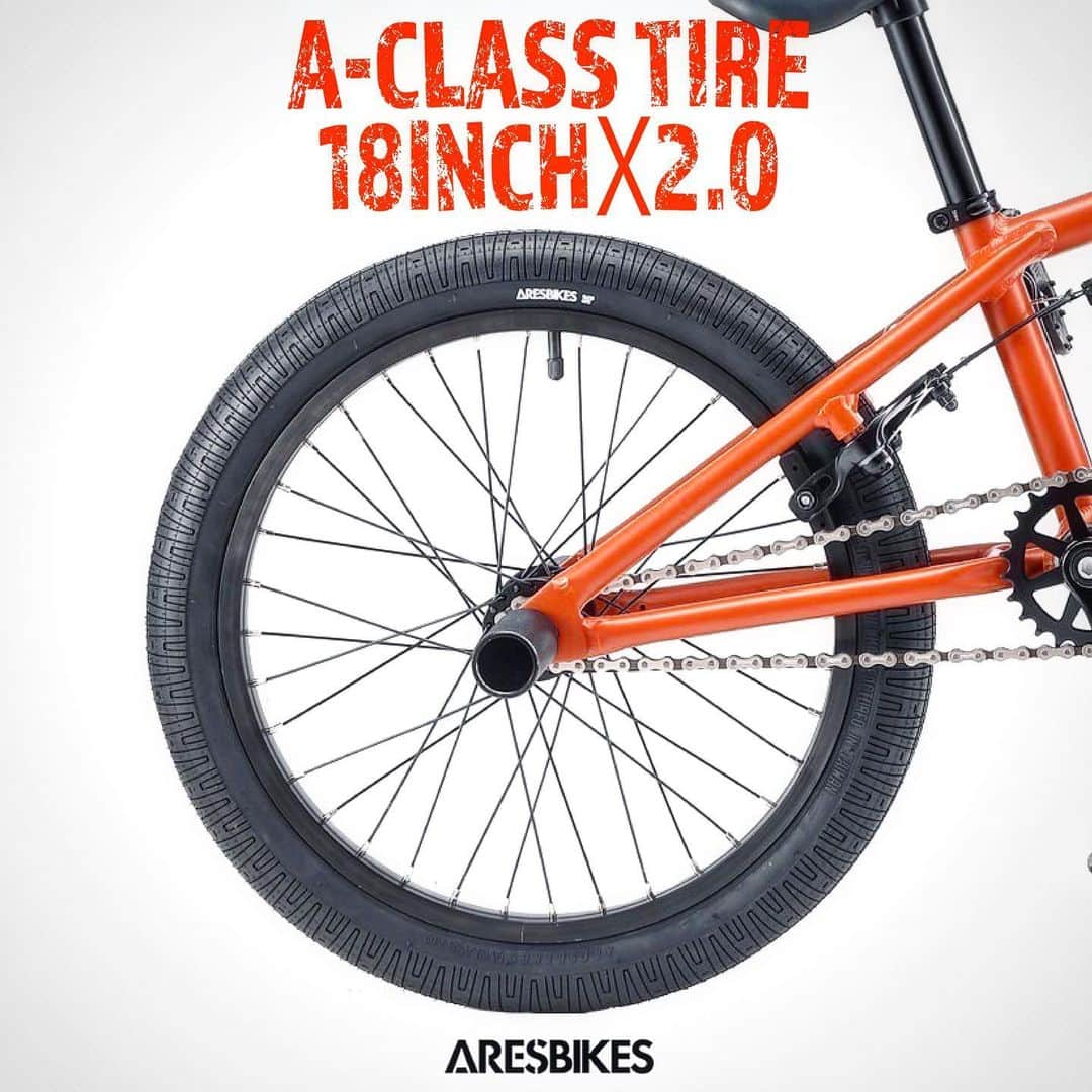 宇野陽介さんのインスタグラム写真 - (宇野陽介Instagram)「ARESBIKES  A-class TIRE 18inch × 2.0  #aresbikes #bmx #flatland #freestyle #street #aclass  #tire  #18inchbmx」6月6日 15時00分 - yorkuno