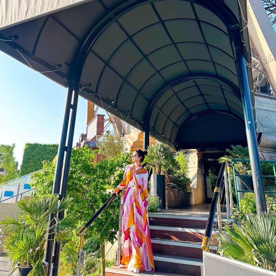 無添加まゆみのインスタグラム：「エッフェル塔で朝食→ショパン🎹の暮らしたお部屋へご招待いただきました。  @chaumetofficial @lvmh @isetan_shinjuku   #chopin #joséphine  #napoleon  #chaumet」