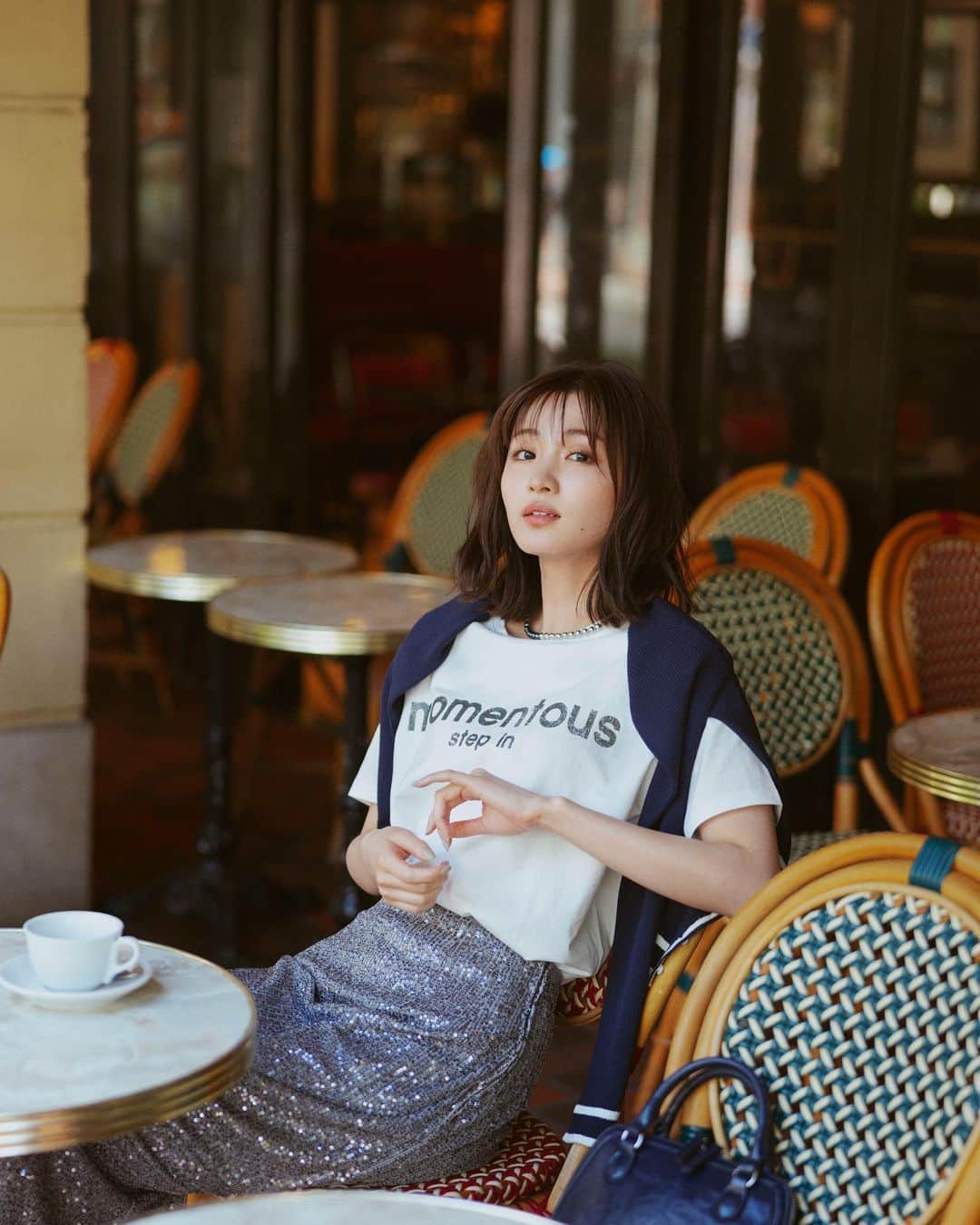 COCO DEALさんのインスタグラム写真 - (COCO DEALInstagram)「T-shirt ¥5,390- Cardigan ¥8,690- Skirt ¥10,780- #cocodeal #ココディール」6月6日 15時58分 - cocodeal_official
