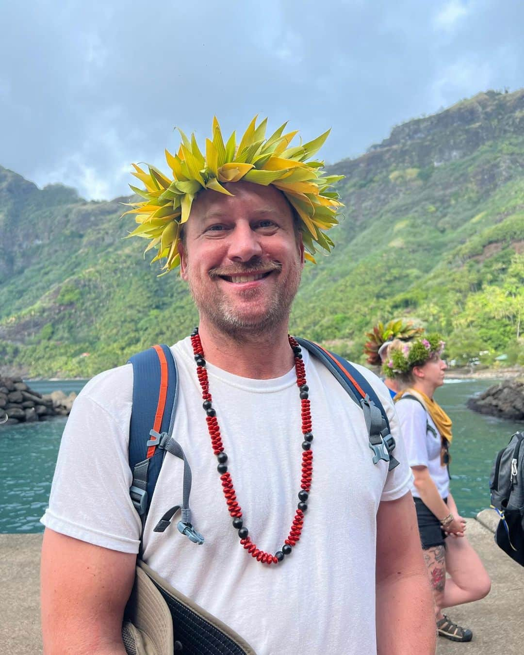 ケイト・ウォルシュさんのインスタグラム写真 - (ケイト・ウォルシュInstagram)「Wild about the wildlife and scenery in the unbeliavable tropical weather of French Polynesia 🐱💛☀️ #lindbladexpeditions #whereiexplore」6月6日 7時57分 - katewalsh