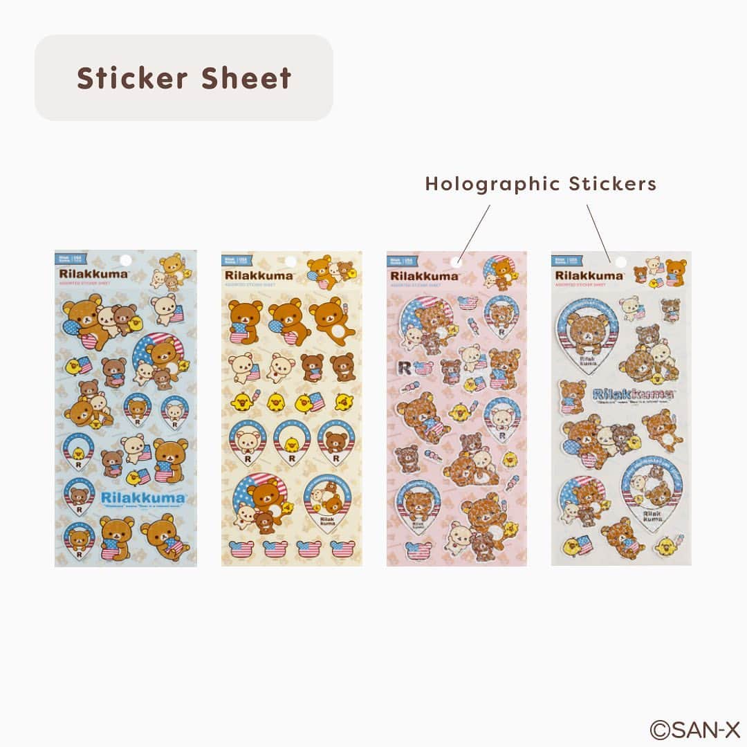 Rilakkuma US（リラックマ）さんのインスタグラム写真 - (Rilakkuma US（リラックマ）Instagram)「Introducing the USA Tour Merchandise 🎉  This time, we would like to introduce the Rilakkuma-inspired Coffee Mug and Stickers!  Wake up slowly and spend your mornings with Rilakkuma, sipping coffee from one of these USA Tour Coffee Mugs! ☕️ 💕  Take a look at the stickers on the Sticker Sheet, you’ll see that they are actually all different designs! While some are holographic stickers, others are made with a slightly retro style in mind...  Collect these unique stickers and put them on your smartphones, laptops, and other devices to add a little bit of Rilakkuma to your everyday life!  Follow us on Instagram for frequent updates and more information. ✨ Please like & share! 💕  #Rilakkuma_USATour #event #rilakkuma #sanx #kawaii #japanesepopculture #plushies #cute #popups #popupshop #summer #japaneseculture #newark #dallas #losangeles #sanfrancisco #seattle #chicago」6月6日 9時12分 - rilakkumaus