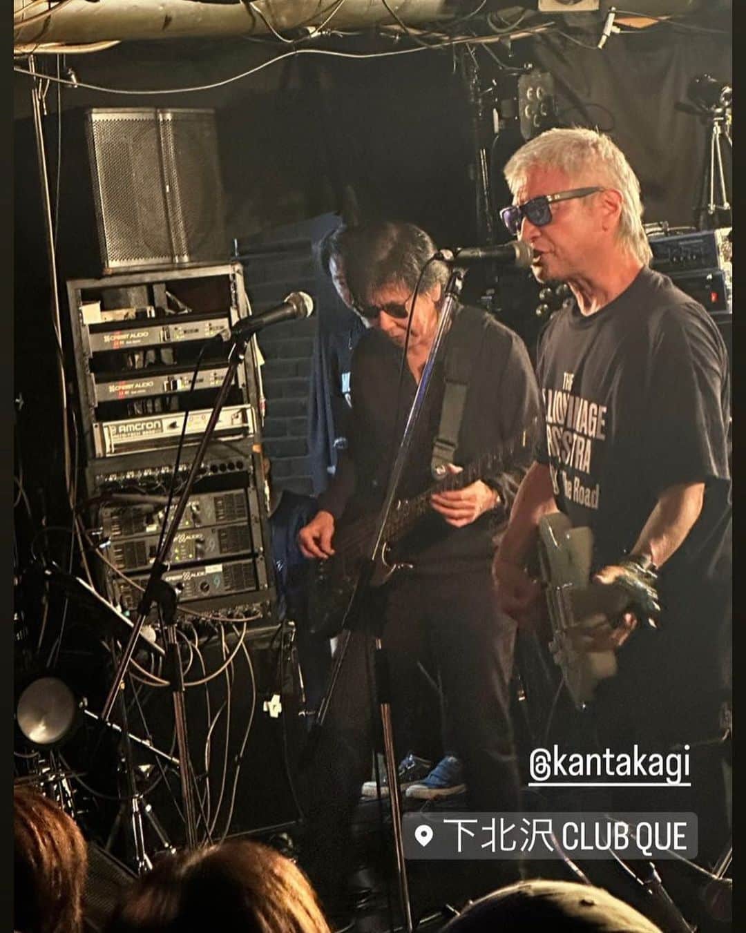 高木完のインスタグラム：「LAST NIGHwith RECK THX phot by @windyfields0123」