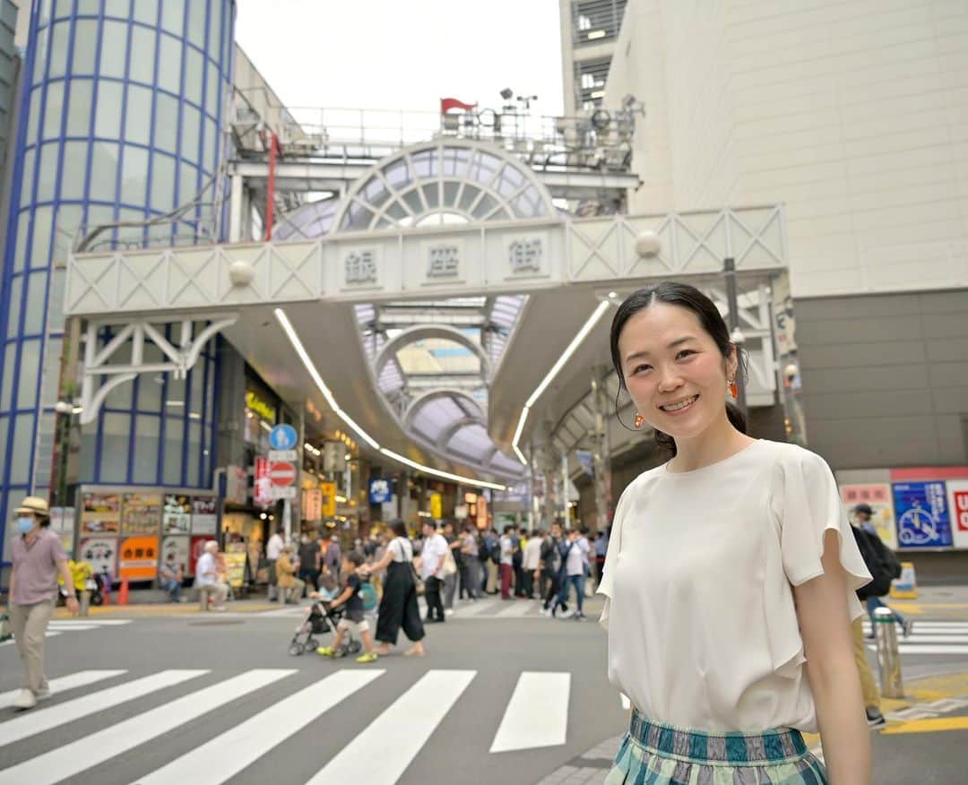 上野まなのインスタグラム：「📷✨🥰  #川崎 #川崎銀座街  #都筑淳 さん #ライブに来てくれました😆 #ありがとうございました🙏」