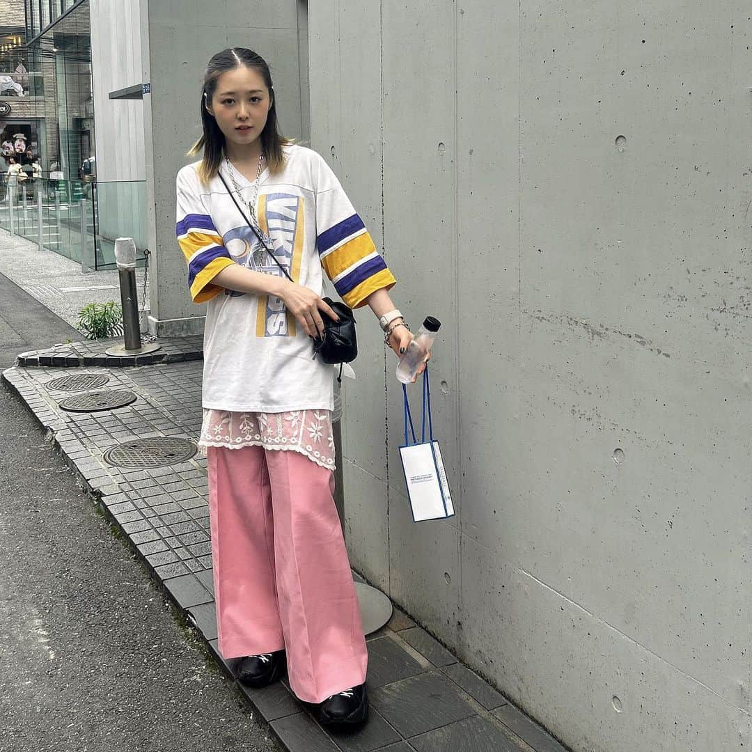 MIOのインスタグラム：「#ミオ服 #古着」