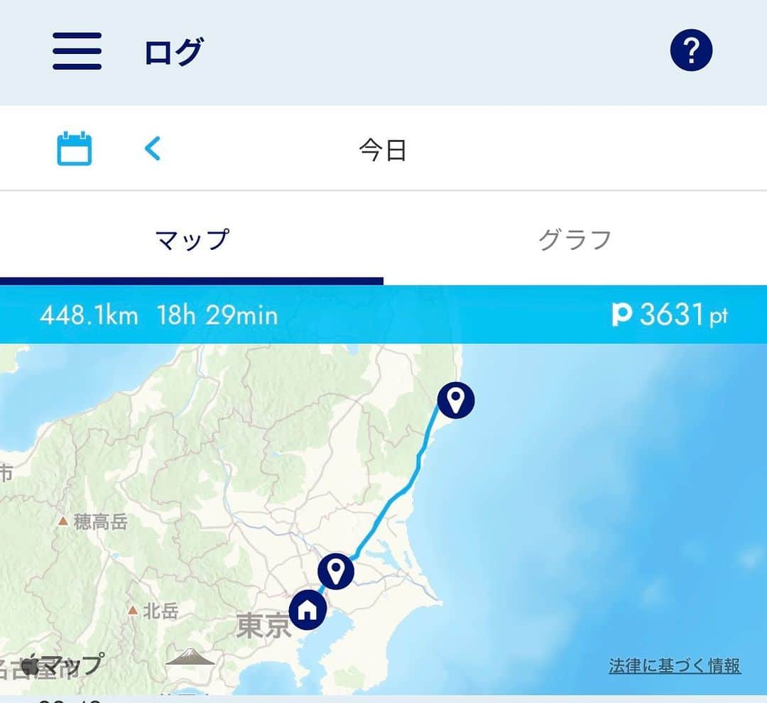 津田大介のインスタグラム：「6:00 起床→いわきに車運転して向かう 9:00 いわきに到着 10:00 駐車場にてZoom に接続しJ-WAVEのポッドキャストを収録（エンジン止めて収録したため社内がサウナ状態に。汗だくで収録を終える） 11:00 海岸でロケハンとミーティング 12:00 ミーティングを終え昼のポリタスTVを視聴（チャット欄の荒らしを即座にBANするためモニタリングが必要なのです） 13:30 東京に車でトンボ帰り（社内では入管法観覧の記者会見動画を音だけ聴きながら戻る） 14:30 サービスエリアで今日のポリタスTVのオファー作業 15:30 オファーの返事の電話が来たので対応 16:00 事務所に戻り収録用のパワポ資料作り 17:00 夜のポリタスTV収録（大橋毅弁護士） 18:00 今日出演するラジオ（茨城放送ダイバーシティニュース）でしゃべるニュース解説の原稿づくり 21:00 ダイバーシティニュース出演 23:00 帰宅してネット←イマココ  今日は仕事頑張ったと思う！😤 我ながら狂ったスケジュールであった。  そういえば朝から何も食べてねーな……。」