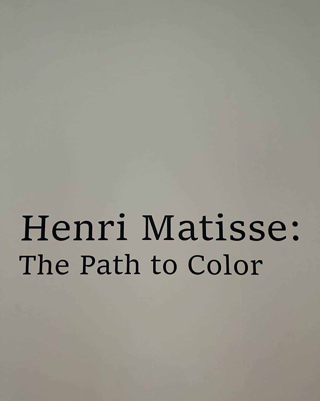 葉月蓮さんのインスタグラム写真 - (葉月蓮Instagram)「HENRI MATISSE:  The Path to Color  アンリ・マティスの生涯をかけた創作に対する冒険に感化されました。 約150点の作品があって圧巻。 私もモデルとして冒険していきたいと思いました♪  #東京都美術館 #マティス展」6月7日 0時18分 - hazuki_ren_