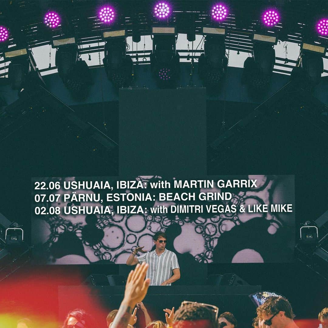 シン・コールのインスタグラム：「Back to Ibiza this summer! 🇪🇸😎 Also excited to play again in my hometown - see you at the Beach Grind main stage 🇪🇪」