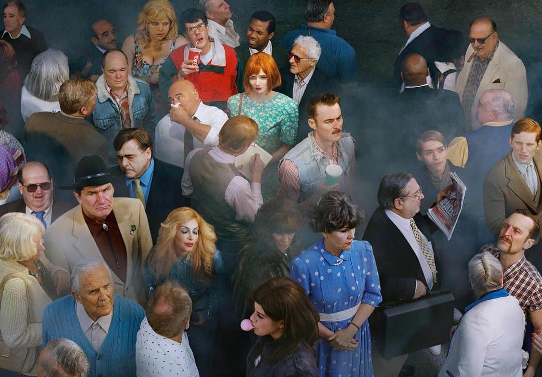 のインスタグラム：「Crowd #6 (Hazelwood), 2013」