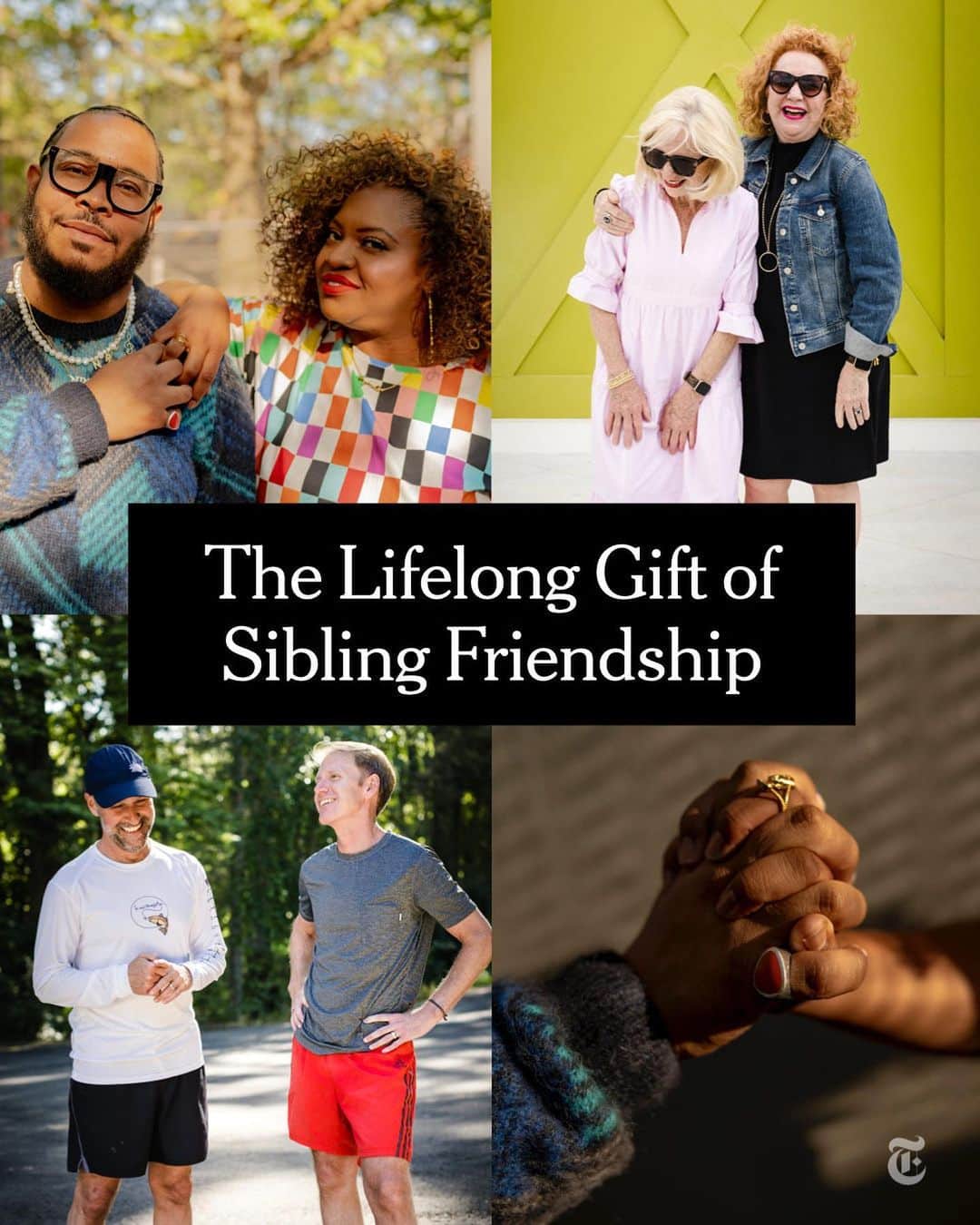 ニューヨーク・タイムズさんのインスタグラム写真 - (ニューヨーク・タイムズInstagram)「More than 80% of people in the U.S. grow up with at least one sibling, and research suggests those relationships can offer benefits well into adulthood, such as buffering against loneliness and boosting well-being.  While there isn’t a lot of research on how well most adults get along with their siblings, data from the 2015 book “Adult Sibling Relationships” offers some clues. In qualitative interviews with 262 adults, 64% said they considered themselves to be a “good friend” to at least one of their siblings, and 45% said they considered at least one of their siblings to be among their best friends. Yet 70% said they had ups and downs with their siblings throughout their lives, and 8% said they were never close.  “Sibling relationships, like all family relationships, have a certain amount of ambivalence and ambiguity,” said Dr. Geoffrey Greif, a co-author of the book. An obvious statement, perhaps, but one he believes is important for siblings to bear in mind, so they don’t set an “impossible standard” for what a solid relationship entails.  If you're looking to build your connection with a sibling, a willingness to see and embrace their growth is important, said Nedra Glover Tawwab, a therapist. “You have to allow people to evolve and not treat them as you have always treated them,” Tawwab said.  Whether you’ve always been close, or wish you got along better, we’ve got a few suggestions for how to bolster your sibling relationship. Tap the link in our bio to read the full story and share in the comments your own tips for keeping the familial connection strong. Photos by @dustchambers and @elias.williams」6月7日 1時02分 - nytimes