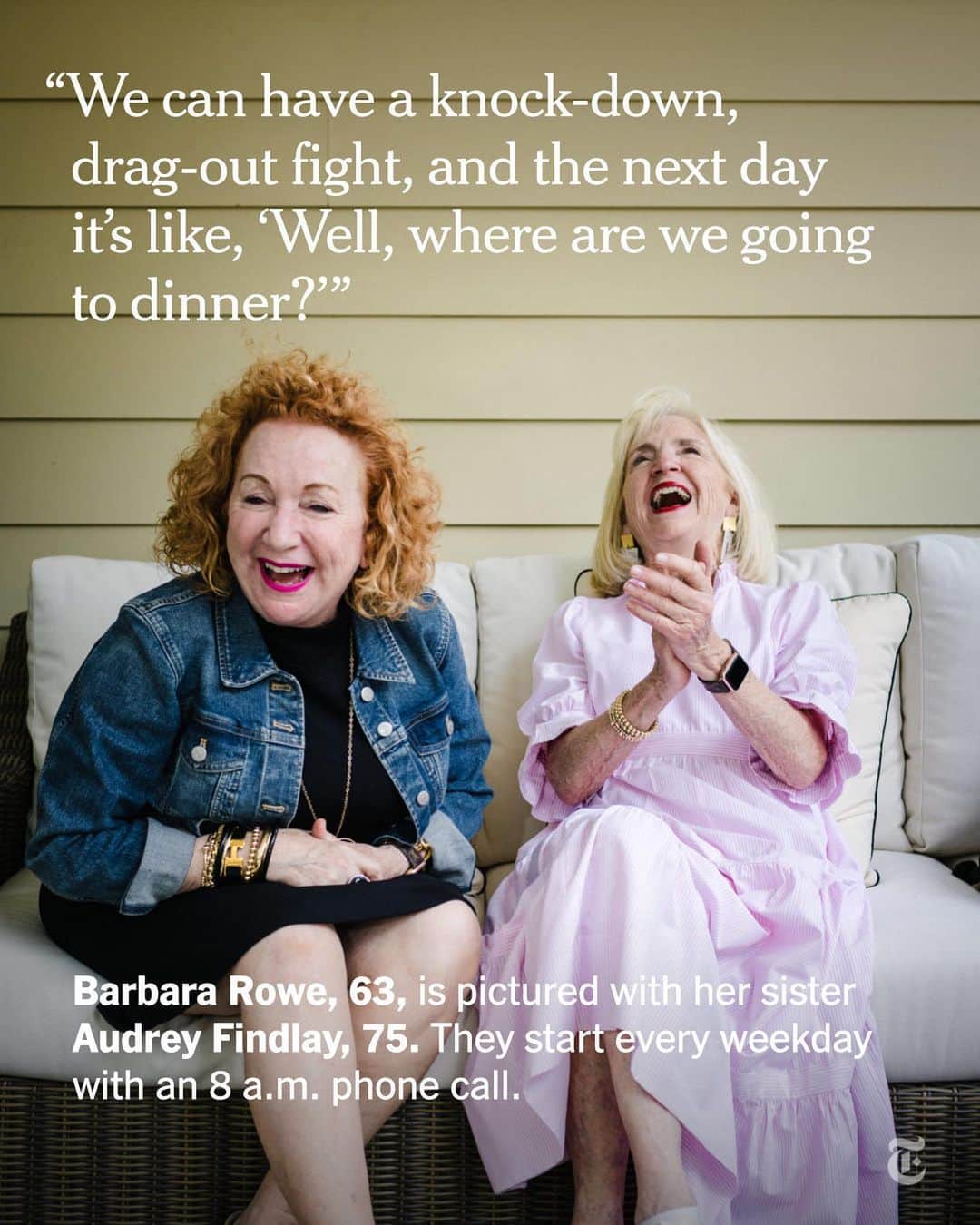ニューヨーク・タイムズさんのインスタグラム写真 - (ニューヨーク・タイムズInstagram)「More than 80% of people in the U.S. grow up with at least one sibling, and research suggests those relationships can offer benefits well into adulthood, such as buffering against loneliness and boosting well-being.  While there isn’t a lot of research on how well most adults get along with their siblings, data from the 2015 book “Adult Sibling Relationships” offers some clues. In qualitative interviews with 262 adults, 64% said they considered themselves to be a “good friend” to at least one of their siblings, and 45% said they considered at least one of their siblings to be among their best friends. Yet 70% said they had ups and downs with their siblings throughout their lives, and 8% said they were never close.  “Sibling relationships, like all family relationships, have a certain amount of ambivalence and ambiguity,” said Dr. Geoffrey Greif, a co-author of the book. An obvious statement, perhaps, but one he believes is important for siblings to bear in mind, so they don’t set an “impossible standard” for what a solid relationship entails.  If you're looking to build your connection with a sibling, a willingness to see and embrace their growth is important, said Nedra Glover Tawwab, a therapist. “You have to allow people to evolve and not treat them as you have always treated them,” Tawwab said.  Whether you’ve always been close, or wish you got along better, we’ve got a few suggestions for how to bolster your sibling relationship. Tap the link in our bio to read the full story and share in the comments your own tips for keeping the familial connection strong. Photos by @dustchambers and @elias.williams」6月7日 1時02分 - nytimes