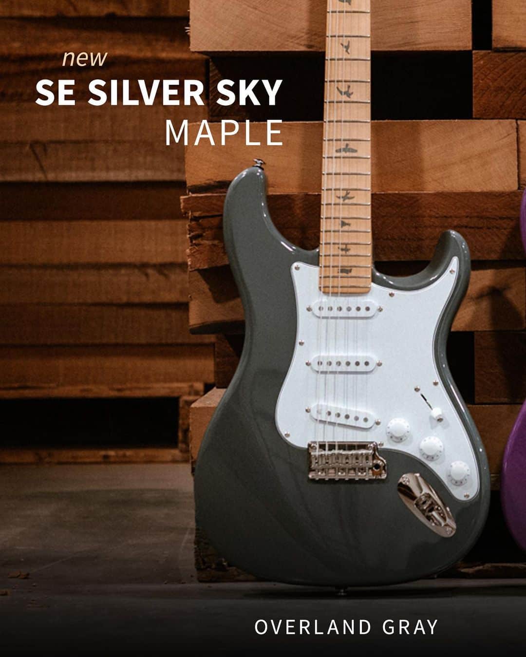 ジョン・メイヤーさんのインスタグラム写真 - (ジョン・メイヤーInstagram)「Meet the SE Silver Sky Maple + new color options for the SE Silver Sky Rosewood. Scroll for details 👉  ⭐️ New SE Silver Sky Maple in Nylon Blue, Overland Gray, & Summit Purple ⭐️ New SE Silver Sky Rosewood colors Piano Black & Storm Gray  Discontinuing Colors: Dragon Fruit & Ever Green  More details on our blog, link in bio! 🚀」6月7日 1時10分 - johnmayer