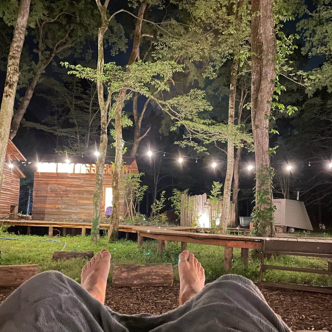 喜山康平さんのインスタグラム写真 - (喜山康平Instagram)「念願のThe Sauna🧖‍♂️  #信州 #野尻湖  #自然満喫」6月6日 17時43分 - koheikiyama_