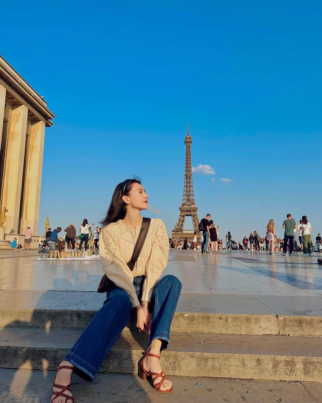 高圆圆のインスタグラム：「📍Hello Paris」