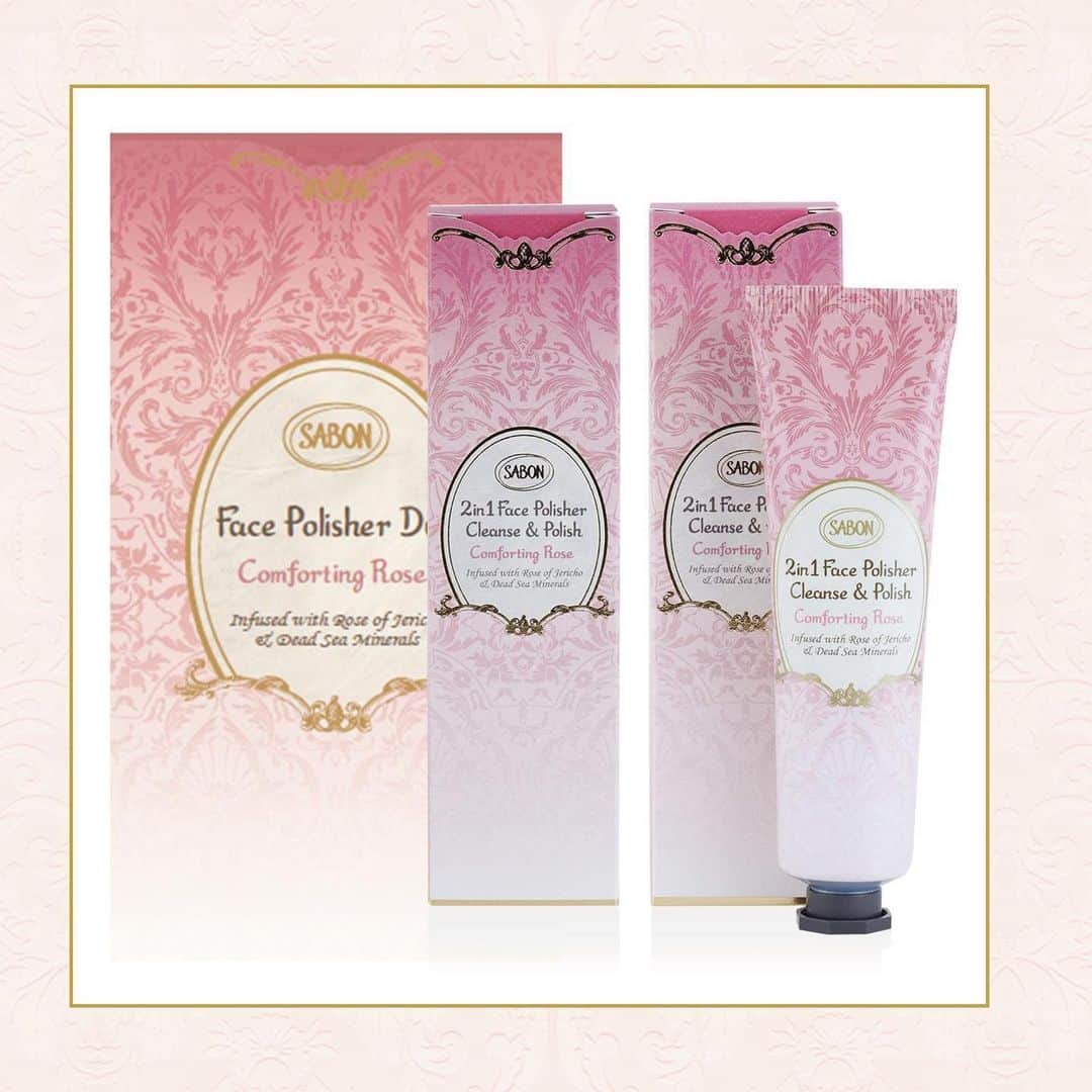 SABON Japanさんのインスタグラム写真 - (SABON JapanInstagram)「【フェイスポリッシャー コンフォ－ティング・ローズからチューブタイプ登場中🌹】  洗顔と角質ケアを同時に叶える、 2in1スクラブ洗顔「フェイスポリッシャー」。  とろけるようなジェル状のテクスチャ－が、 肌への負担をおさえたやさしい肌当たりで、 繊細な大人肌をやさしく磨き上げながらも、 深い潤いで肌を包み込みます。  チューブタイプは持ち運びも便利で、 旅行やジムなど好きなタイミングに使えます✨  格調高く洗練されたブルガリア産 オーガニックダマスクローズ*1 の香りに包まれながら、 至福のフェイスケアタイムを。  *1ダマスクバラ花油（保湿)  フェイスポリッシャー デュオ コンフォーティング・ローズ ¥4,950(税込) 60ｍL 2本  #sabon#ローズフェイスケア#sabon幸福肌#フェイスポリッシャー#サボン#角質ケア#角質#スクラブ#美肌#洗顔#幸福美肌#毛穴ケア#毛穴#スキンケア#保湿#透明感」6月6日 18時31分 - sabon_japan