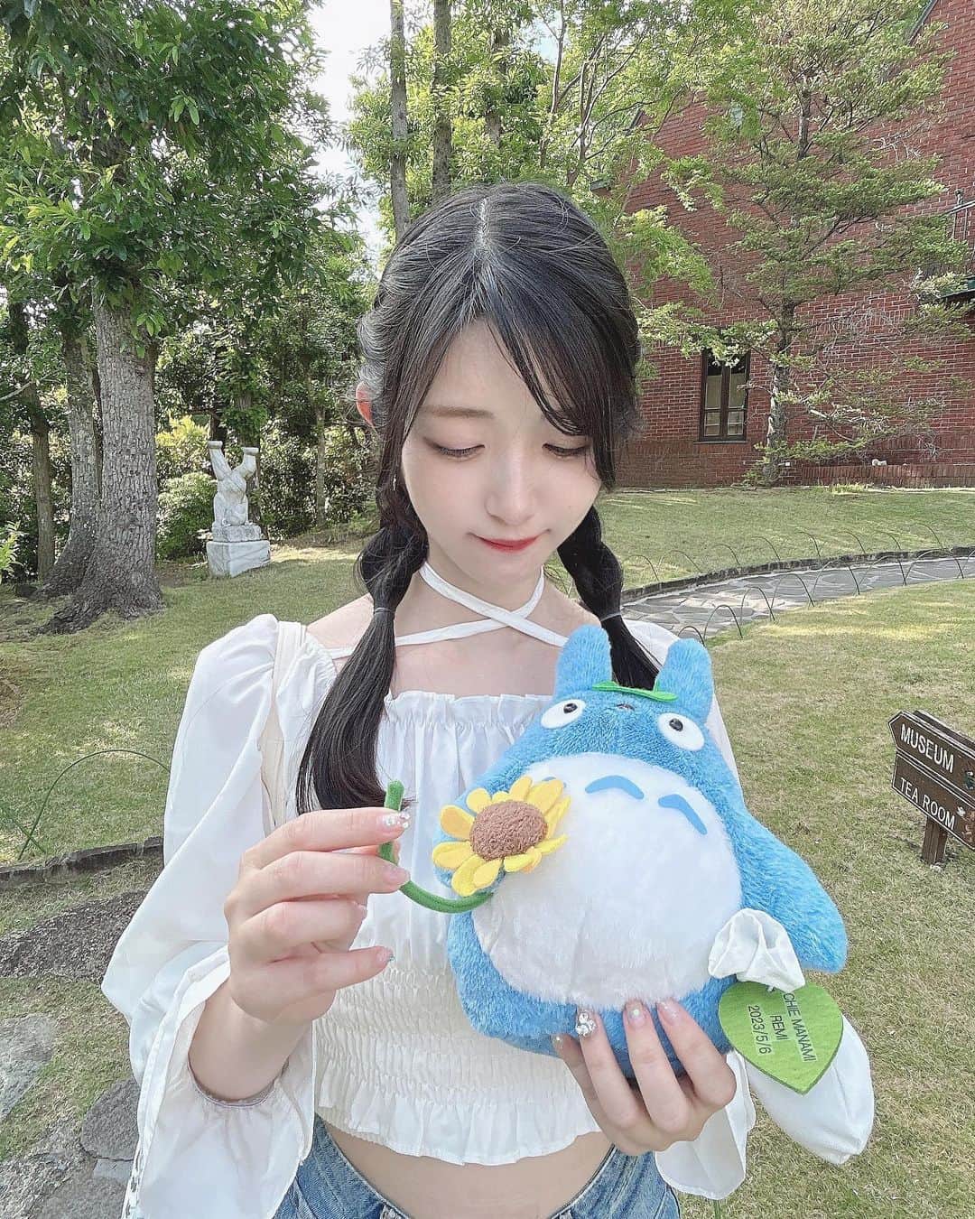 れみぱんさんのインスタグラム写真 - (れみぱんInstagram)「トトロ作り、身長体重測ったり性格診断があったり、美容室があったり、かわいい👶🏻」6月6日 18時37分 - lemipanna