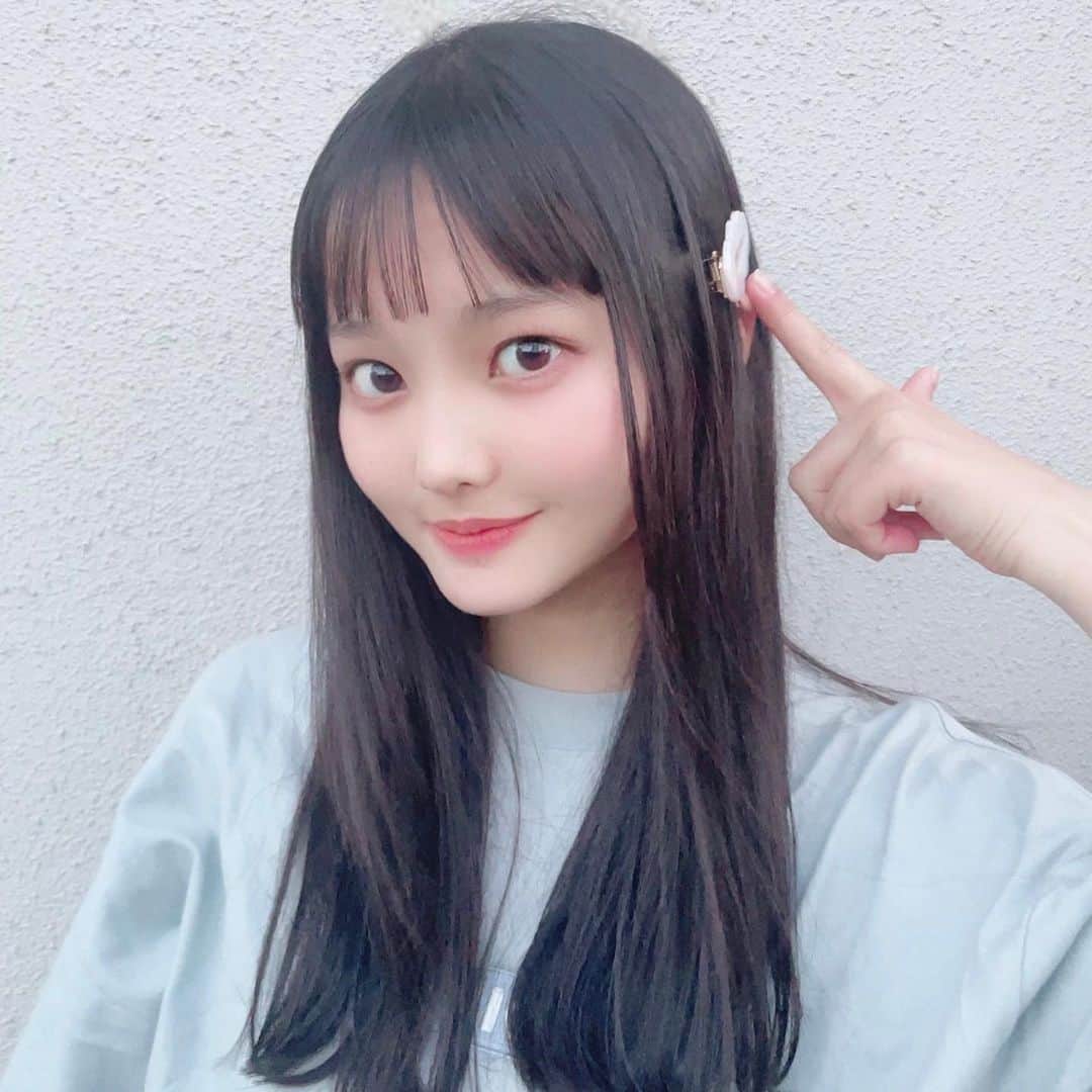 荻山こころさんのインスタグラム写真 (荻山こころInstagram)「かわいいピンゲットした☁️💦 ヘアピン jk jkブランド