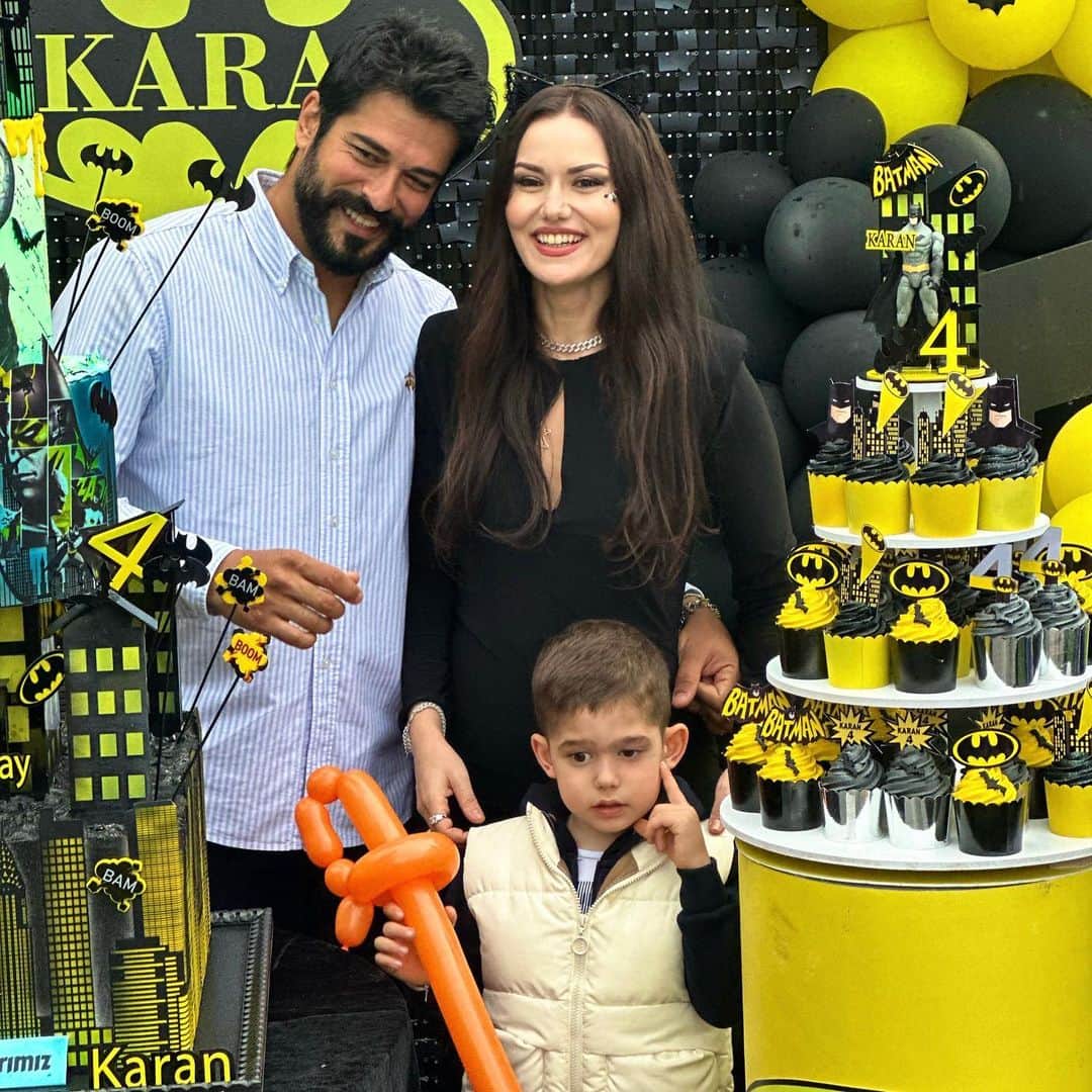 Fahriye Evcenさんのインスタグラム写真 - (Fahriye EvcenInstagram)「İyi ki doğdun ilk göz ağrımız 🖤💛 KARAN  #13.04.2019」6月6日 18時58分 - evcenf