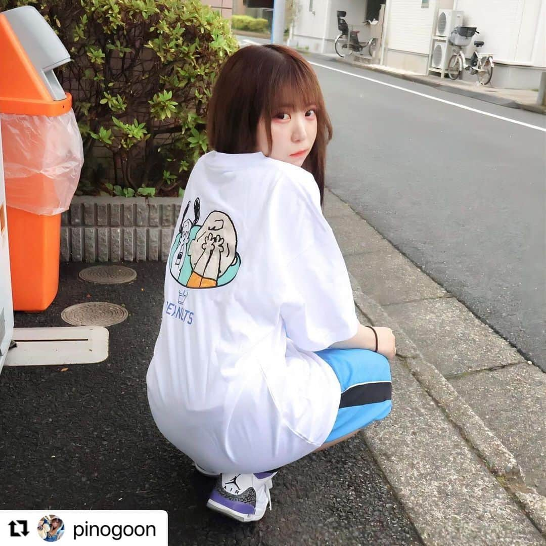 ジーンズメイトさんのインスタグラム写真 - (ジーンズメイトInstagram)「着用アイテム ピーナッツ　スヌーピー　Tシャツ カラー:ホワイト #Repost @pinogoon with @use.repost ・・・ .  @jeans_mate さんから発売の OUTDOORのキャラクターTシャツ🌼  私はPEANUTSの白TシャツのXLにしました🥜 背面のスヌーピーの刺繍がかわいい🫣❤️‍🔥  6/15まで有効な特別クーポンもあるから是非見てみてね👀  クーポンコード【JMS3YUIOP】  ・最低金額無の15％OFF ・税込3,900円以上で送料無料 ・他のクーポンと併用不可 ・商品代金にのみ使用可 ・1人1回のみ使用可能 ・オンラインショップ限定  . #jeansmate #ジーンズメイト #pr」6月6日 20時36分 - jeans_mate