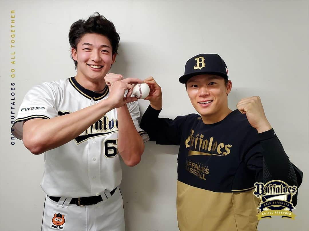 オリックスバファローズ 山本由伸 ノーヒットノーラン記念 フォト