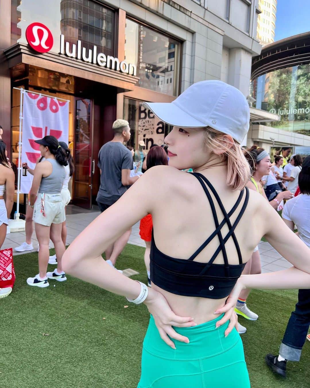 志村美希のインスタグラム：「🍋 夏大好きすぎるから始まらないでほしい🌻  #lululemon」