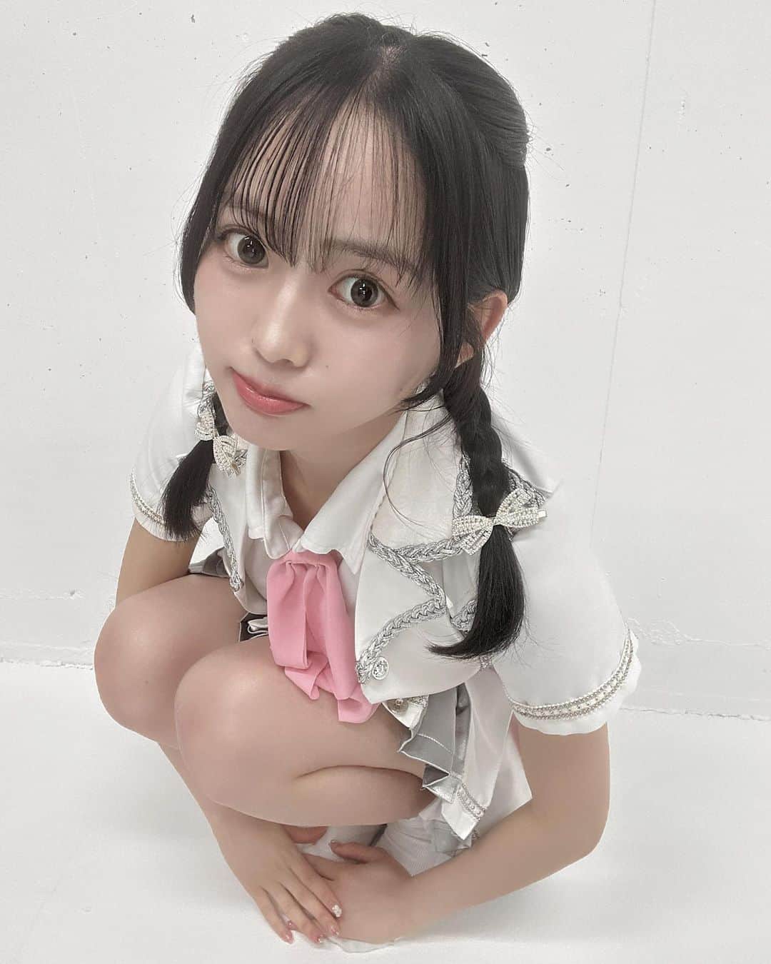 上水口姫香のインスタグラム：「ろりひめめ🫰(っ'-')=͟͟͞͞🩵  ひめの唇むにむに、！！！！  6/10 渋谷DAIAさんでひめの生誕祭があるから来てねー🎂 ピンク🩷がいっぱい見たいなぁ🫧🤍 東京CuteCuteになって 初めての生誕祭っっ たのしみっっ👻🐷  #fyp #アイドル #上水口姫香 #ツインテール #おさげ #ロリ #ロリータ #ろりひめめ」