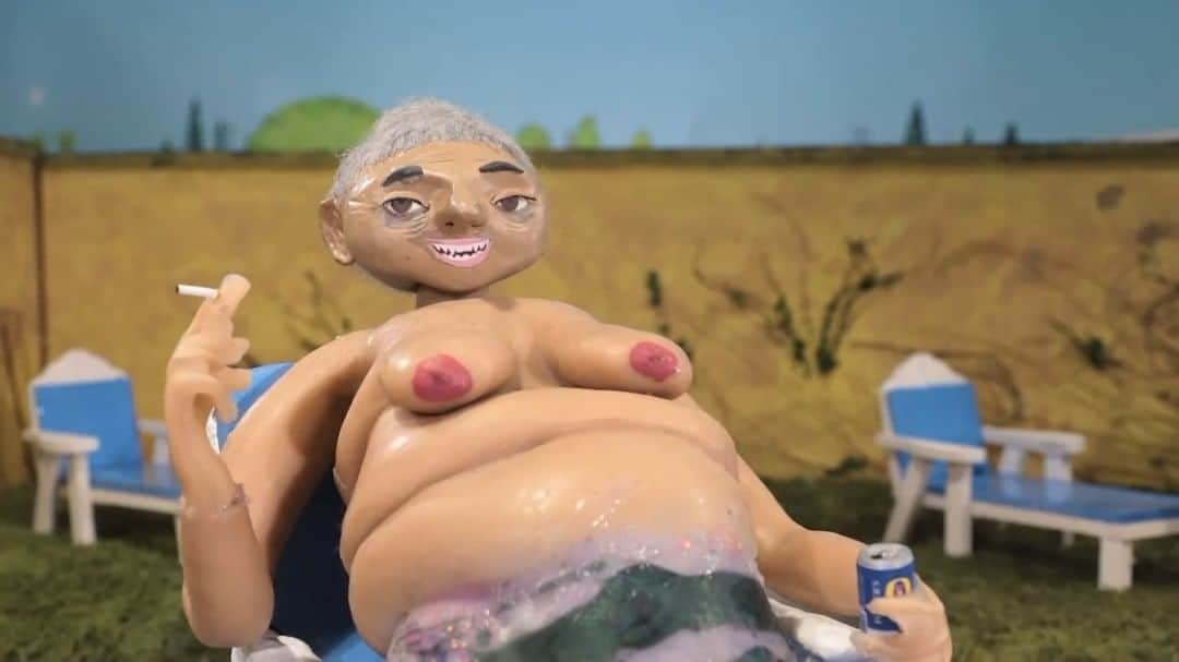 Juxtapoz Magazineのインスタグラム：「A reel of stop-motion works created by @cissiefraimsson from 2020-23. The Swedish artist is featured in our Summer 2023 Quarterly.」