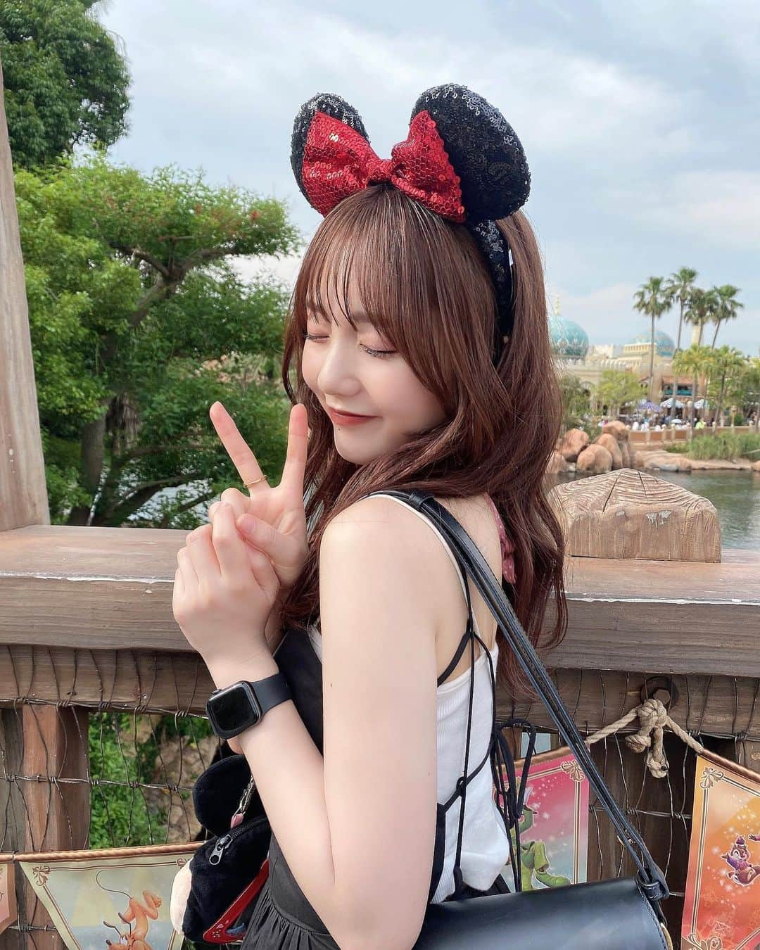 田島櫻子さんのインスタグラム写真 - (田島櫻子Instagram)「Disney大好き🐭♥️  #disney #disneysea #ディズニー #ディズニーシー #ディズニーコーデ」6月6日 22時00分 - sakurako219