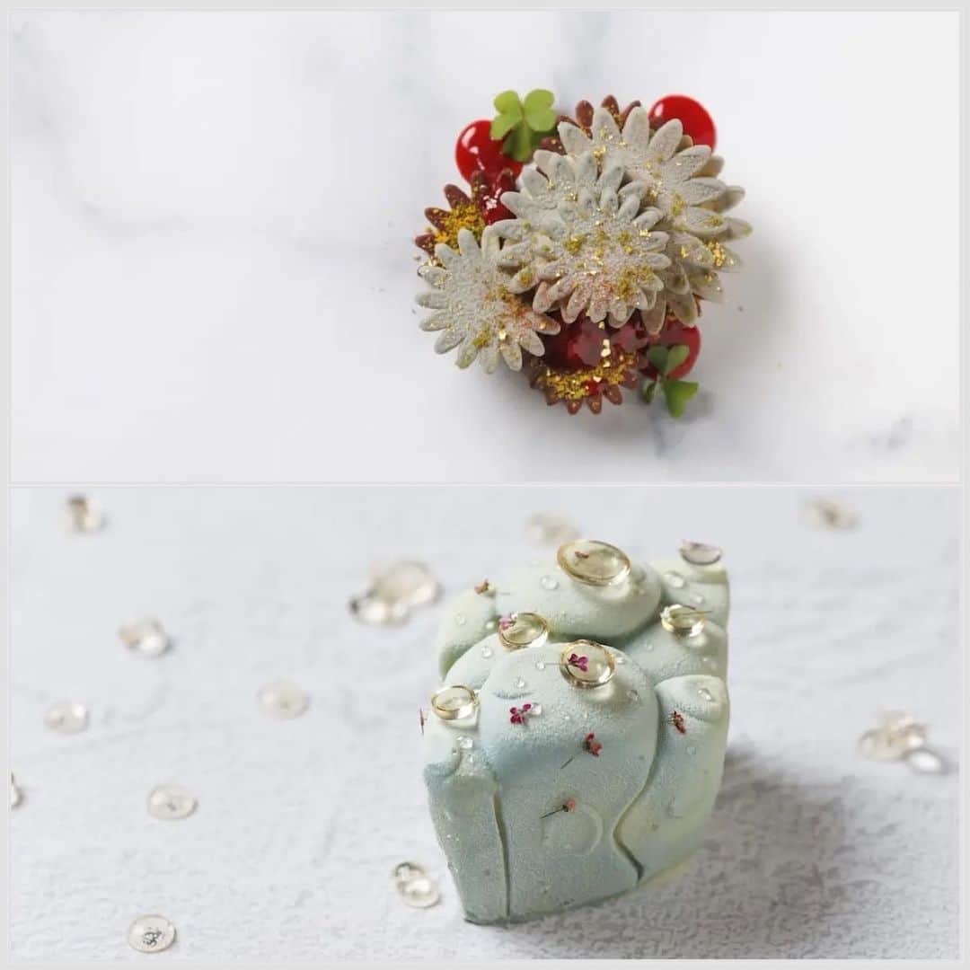 市川歩美のインスタグラム：「京都「RAU Patisserie & Chocolate」が、新作デセール2種を発表しました。  雨をモチーフにした「Ame」と、チョコレートの未来をテーマにした「Asu」  実際に味わうとその繊細さ、風味のグラデーションに心動かされるはず。  くわしくはテイストメイドスイーツコレクション「市川歩美のチョコレートダイアリー」で記事にしました。  ストーリーにリンクしますので、読んでくださいね。  京都へ行く方、RAUへぜひ✨  #チョコレート #チョコレート大好き #チョコレート好き #ショコラ #チョコレート好きと繋がりたい #チョコレートケーキ #chocolate  #ilovechocolate  #chocolat #chocolatelovers  #chocolate #raukyoto #rau」