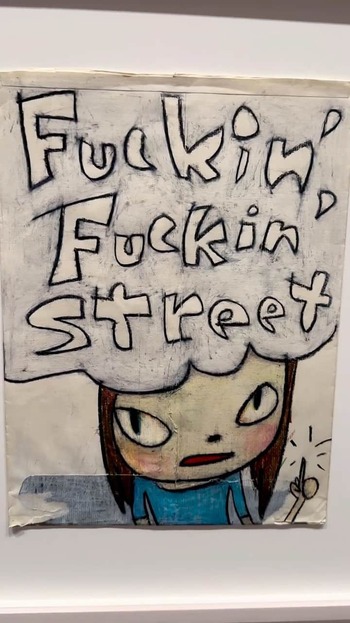 奈良美智のインスタグラム：「YOSHITOMO NARA. ALL MY LITTLE WORDS」