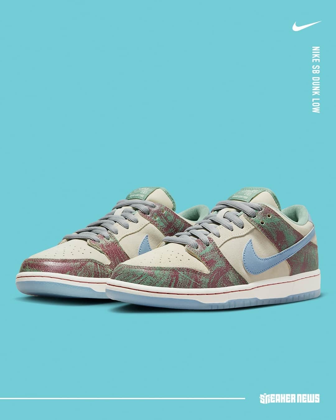 Sneaker Newsさんのインスタグラム写真 - (Sneaker NewsInstagram)「Is the Crenshaw Skate Club x Nike SB Dunk the best SB release of 2023? Official images have arrived; tap the link in our bio for a closer look.」6月6日 23時24分 - sneakernews