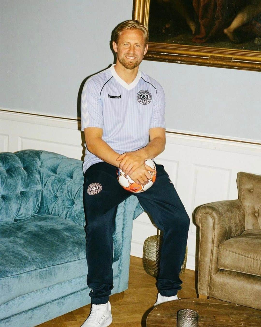 のインスタグラム：「A tribute to Danish football history 🇩🇰」