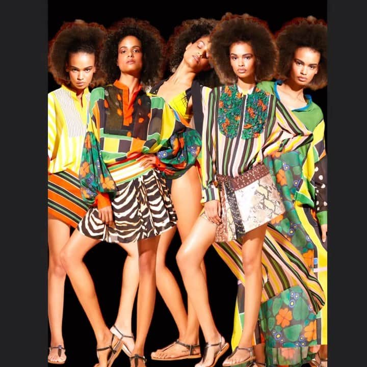 ミッシェルクランのインスタグラム：「.  « mimi Liberté »    The African queen    Spring Summer 2023    #mimiliberte  #michelklein  #Summer23  #SS23 #newcollection  #PFW #parisfashionweek  #letshavefun #prints  #stripes #florals #animalprints #embroidery  #colors #romantic    www.mimiliberte.com」
