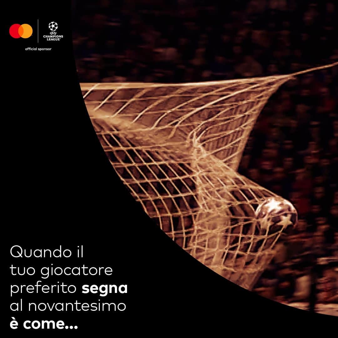 のインスタグラム：「Se ami il calcio come me, raccontalo ai tuoi amici parlando la lingua delle loro passioni!   #priceless #Ad #SharingTheLoveOfFootball @mastercarditalia」